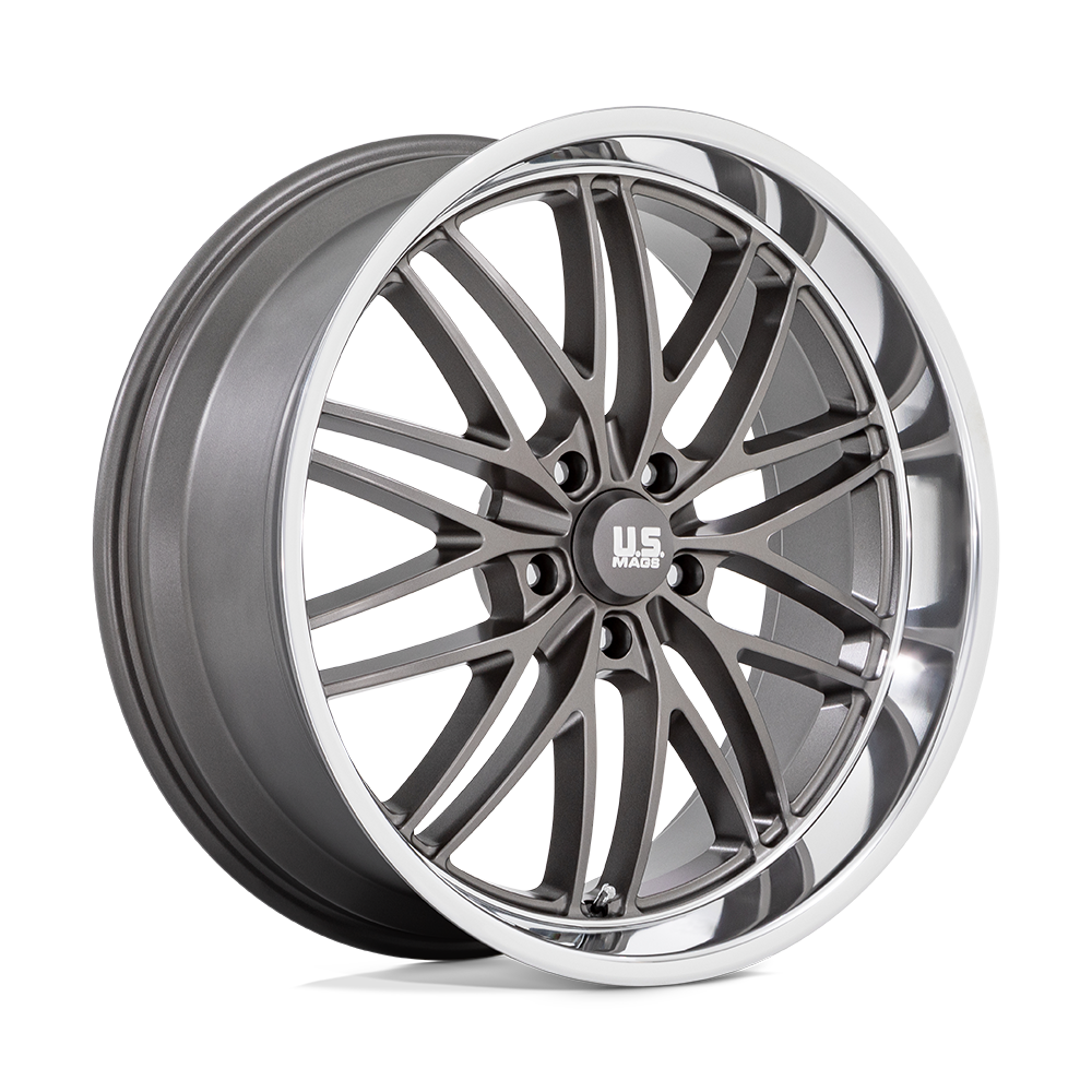 US Mag 1PC U139 SANTA CRUZ – 22X9 – 5X127 – 15 mm – ANTHRACITE W/ DIAMOND CUT LIP