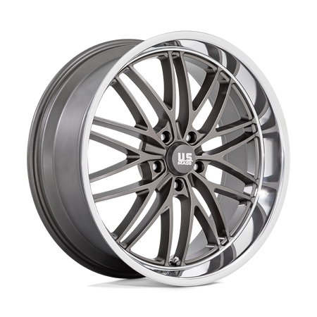 US Mag 1PC U139 SANTA CRUZ – 22X9 – 5X127 – 15 mm – ANTHRACITE W/ DIAMOND CUT LIP