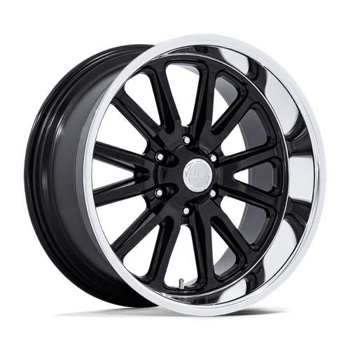 US Mag 1PC UC145 RAMBLER 6 – 20X8 – 6X139.7 – 1 mm – GLOSS BLACK DIAMOND CUT LIP