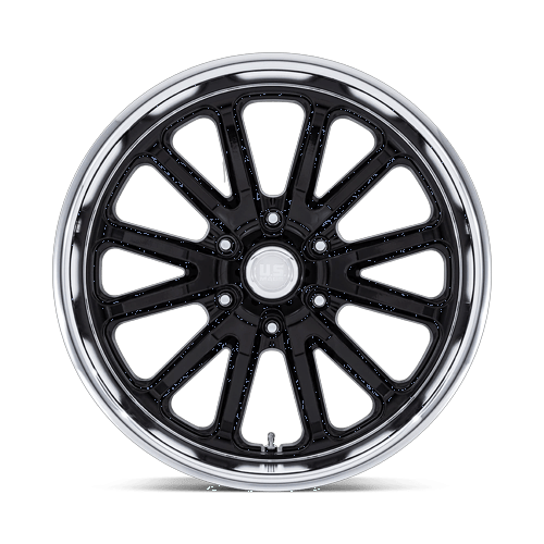 US Mag 1PC UC145 RAMBLER 6 – 20X8 – 6X139.7 – 1 mm – GLOSS BLACK DIAMOND CUT LIP