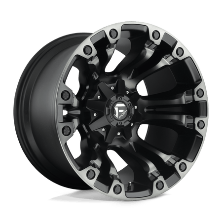 Fuel 1PC D851 VAPOR – 20X9 – 5X139.7/5X150 – 20 mm – MATTE BLACK GRAY TINT