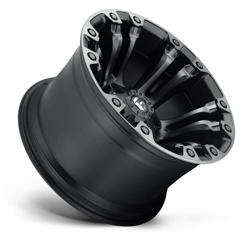 Fuel 1PC D851 VAPOR – 20X9 – 8X180 – 20 mm – MATTE BLACK GRAY TINT