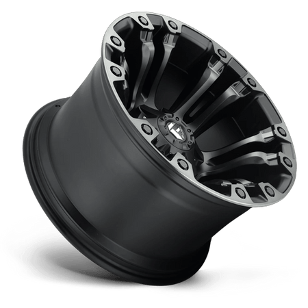 Fuel 1PC D851 VAPOR – 20X9 – 8X180 – 20 mm – MATTE BLACK GRAY TINT
