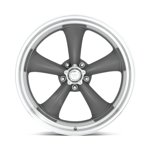 American Racing Vintage VN215 CLASSIC TORQ THRUST II – 20X8 – 5X127 – 0 mm – MAG GRAY W/ MACHINED LIP