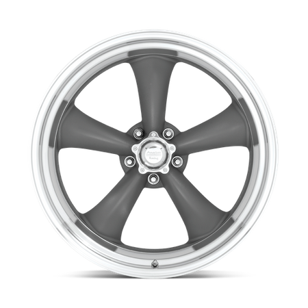 American Racing Vintage VN215 CLASSIC TORQ THRUST II – 20X8 – 5X127 – 0 mm – MAG GRAY W/ MACHINED LIP