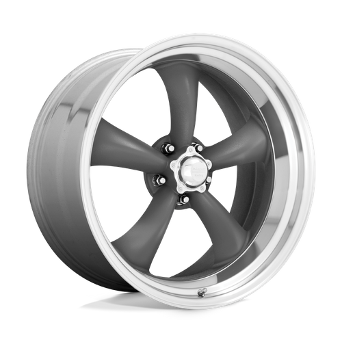 American Racing Vintage VN215 CLASSIC TORQ THRUST II – 20X8 – 5X127 – 0 mm – MAG GRAY W/ MACHINED LIP