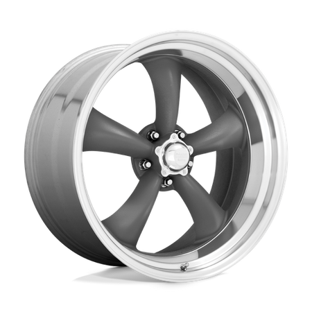 American Racing Vintage VN215 CLASSIC TORQ THRUST II – 20X8 – 5X127 – 0 mm – MAG GRAY W/ MACHINED LIP