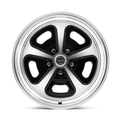 American Racing Vintage VN501 500 MONO CAST – 17X9 – 5X120.65 – 0 mm – GLOSS BLACK MACHINED