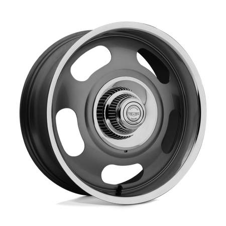 American Racing Vintage VN506 RALLY – 20X8 – 5X120.65/5X127 – 0 mm – MAG GRAY CENTER W/ POLISHED LP