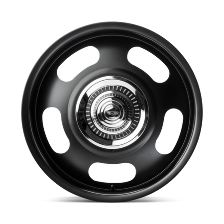 American Racing Vintage VN506 RALLY – 17X7 – BLANK – 0 mm – SATIN BLACK