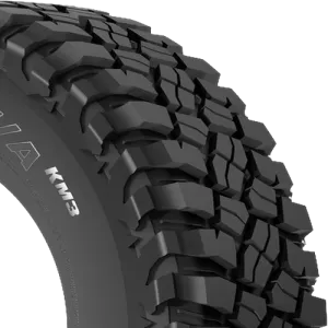 BF Goodrich Mud-Terrain T/A Km3 – LT295/70R17 LRE — bande de roulement