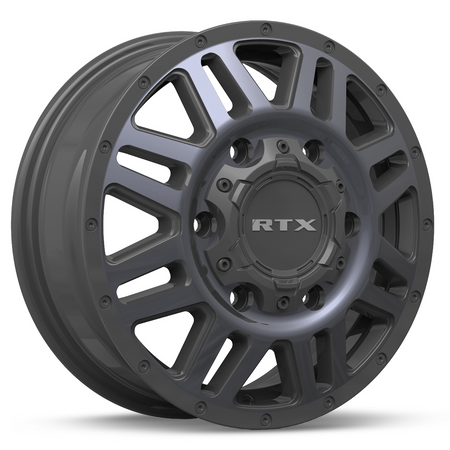 RTX Adventure (6 Lugs) – 16x6 – 5x160 – ET45 – Noir satiné machiné gris