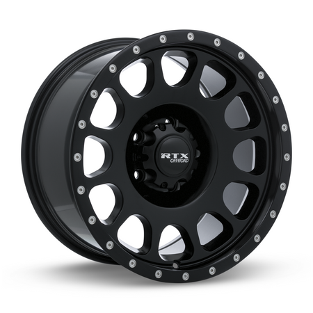 RTX Baja – 18x9 – 6x139.7 – ET10 – Noir satin avec rivets fraisés