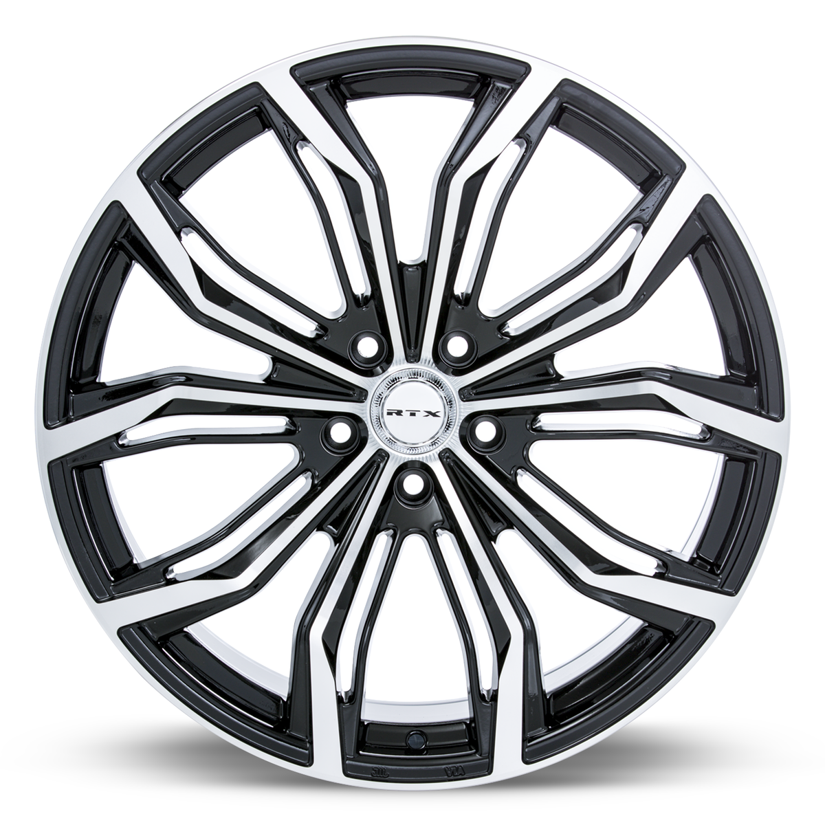 RTX Black Widow – 18x8 – 5x112 – ET42 – Noir machiné