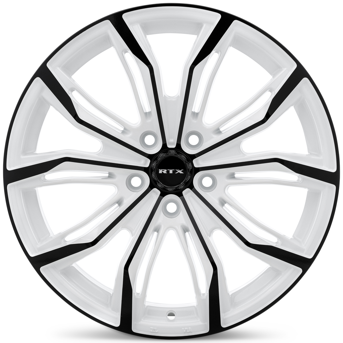 RTX Black Widow – 18x8 – 5x114.3 – ET42 – Blanc et noir