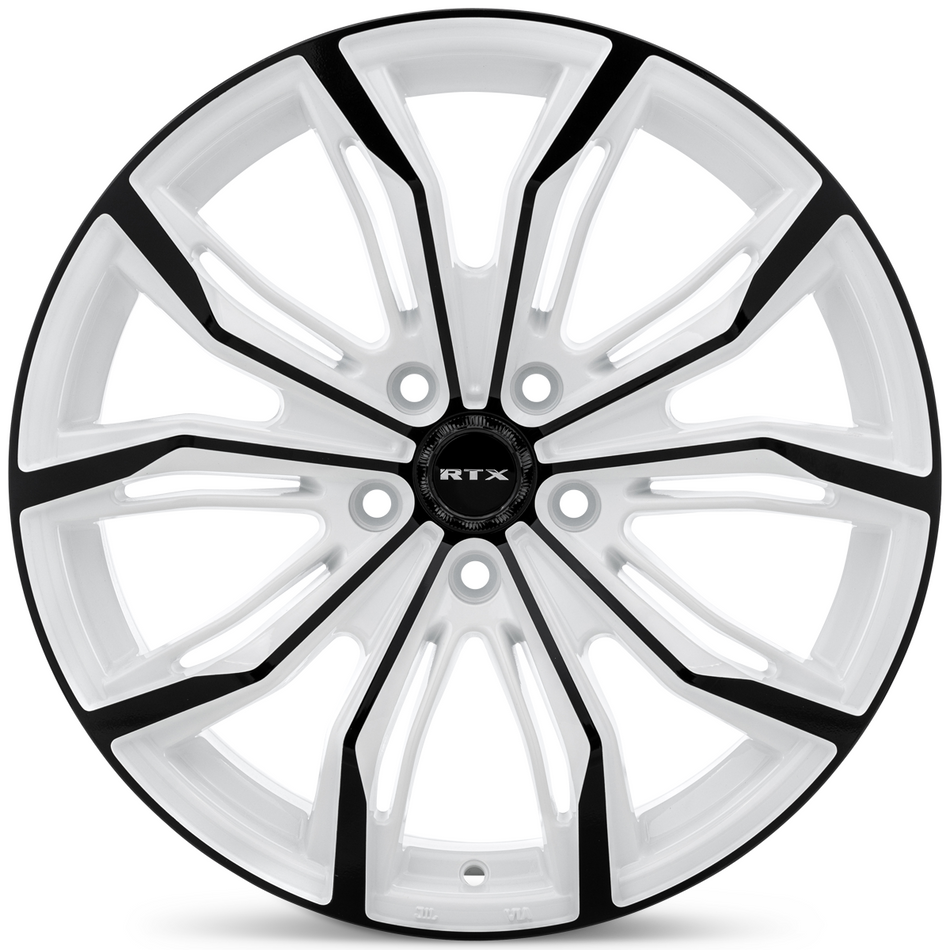 RTX Black Widow – 18x8 – 5x114.3 – ET42 – Blanc et noir