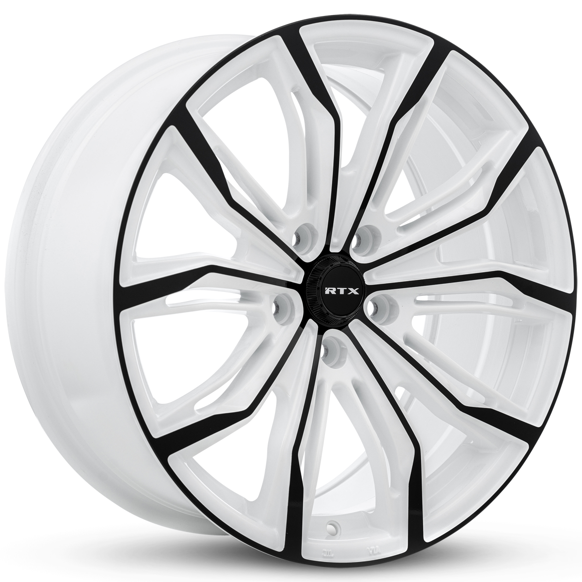 RTX Black Widow – 18x8 – 5x114.3 – ET42 – Blanc et noir