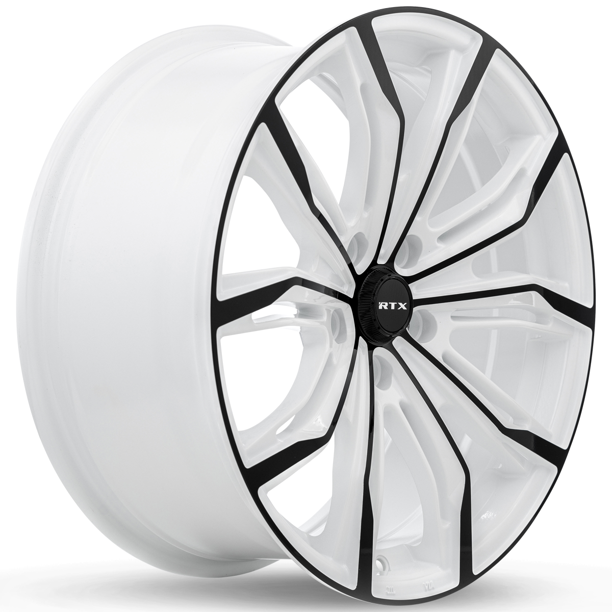 RTX Black Widow – 18x8 – 5x114.3 – ET42 – Blanc et noir