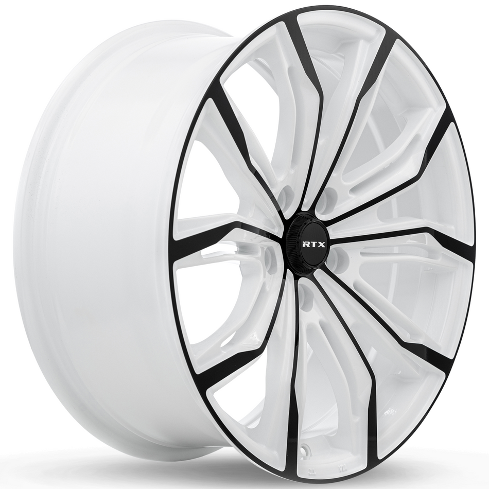 RTX Black Widow – 18x8 – 5x114.3 – ET42 – Blanc et noir