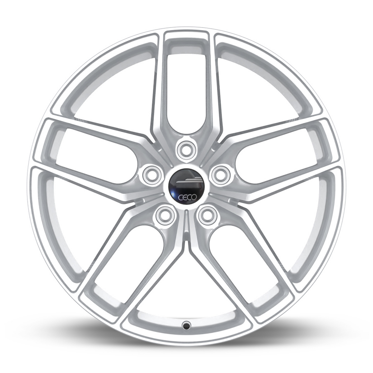 Ceco C01 – 17x7.5 – 5x114.3 – ET40 – Ultra argent