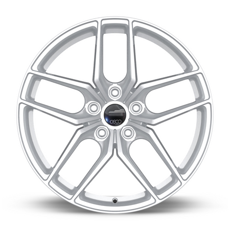 Ceco C01 – 17x7.5 – 5x114.3 – ET40 – Ultra argent