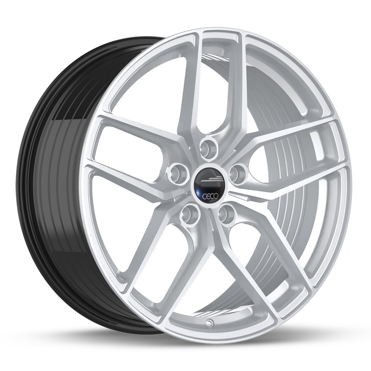 Ceco C01 – 19x8.5 – 5x114.3 – ET40 – Ultra argent