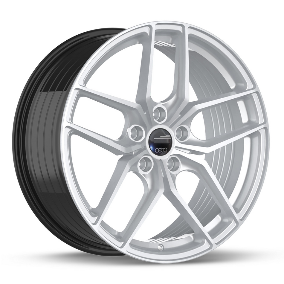 Ceco C01 – 19x8.5 – 5x114.3 – ET40 – Ultra argent