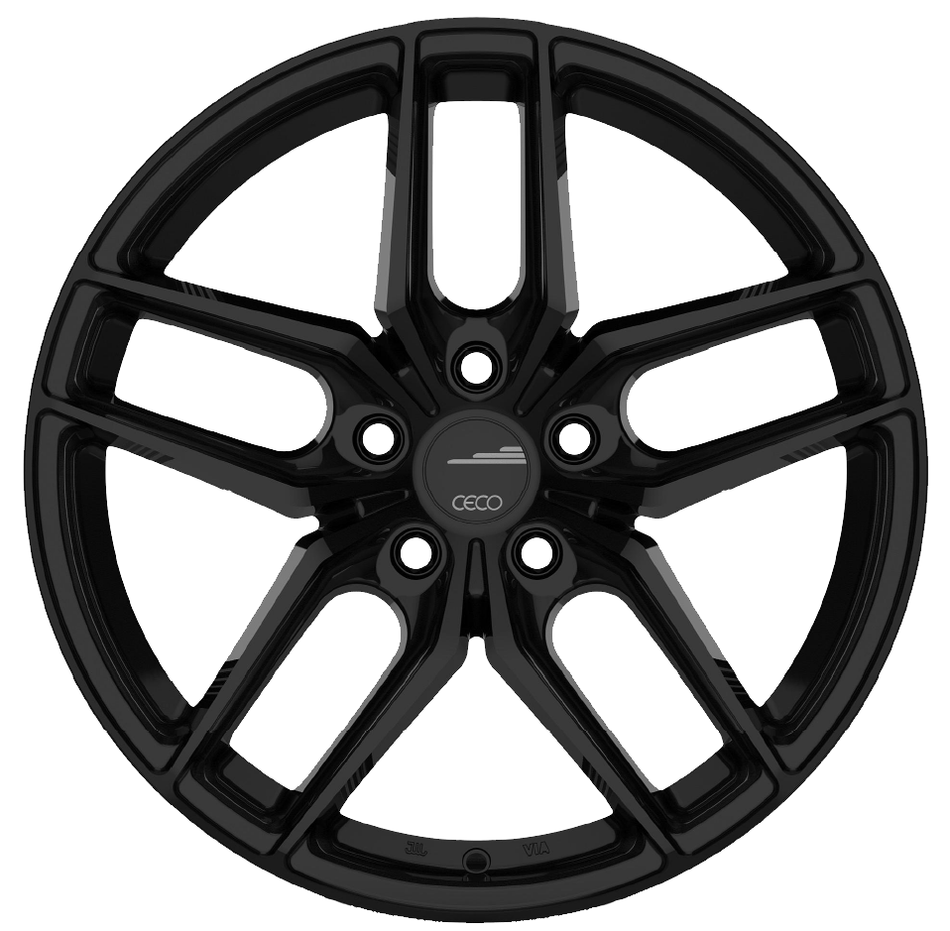 Ceco C01 – 16x7 – 5x114.3 – ET40 – Noir lustré