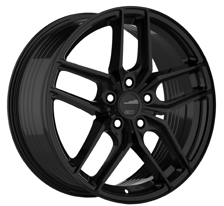 Ceco C01 – 19x8.5 – 5x114.3 – ET40 – Noir lustré