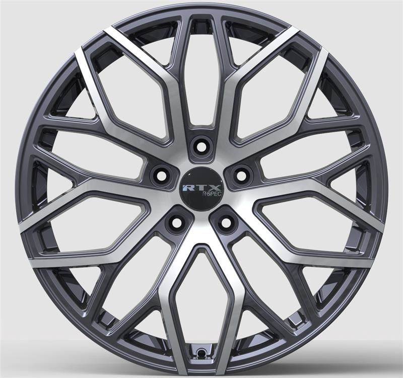 RTX D01 – 19x8.5 – 5x114.3 – ET45 – Gris fonçé machiné