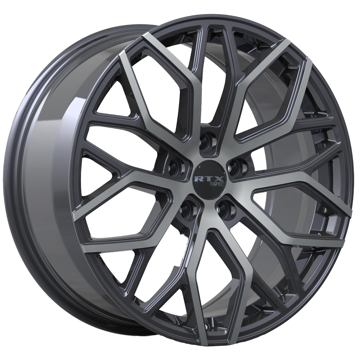 RTX D01 – 20x9 – 5x114.3 – ET45 – Gris fonçé machiné