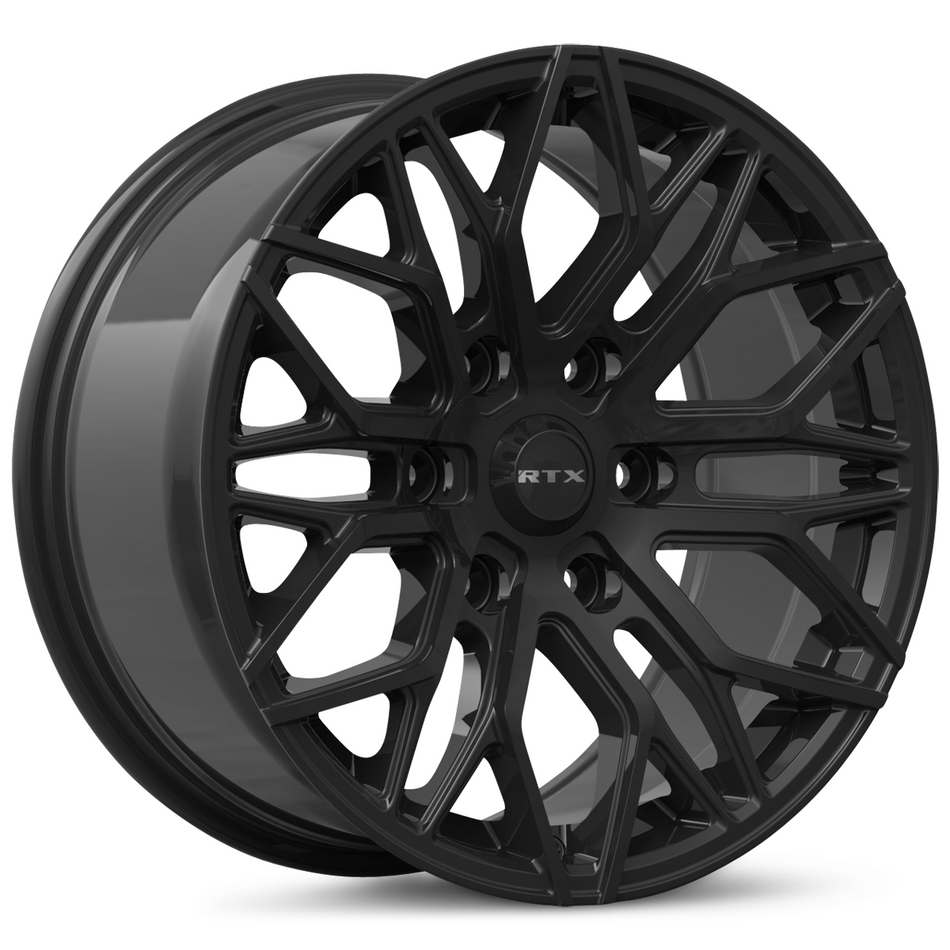 RTX D01 (6 Lugs) – 19x8.5 – 6x132 – ET40 – Noir lustré