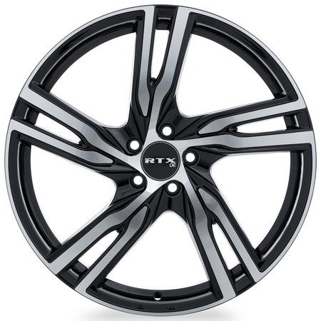 RTX Gothenburg – 20x8 – 5x108 – ET45 – Noir lustré machiné