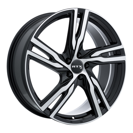RTX Gothenburg – 20x8 – 5x108 – ET45 – Noir lustré machiné