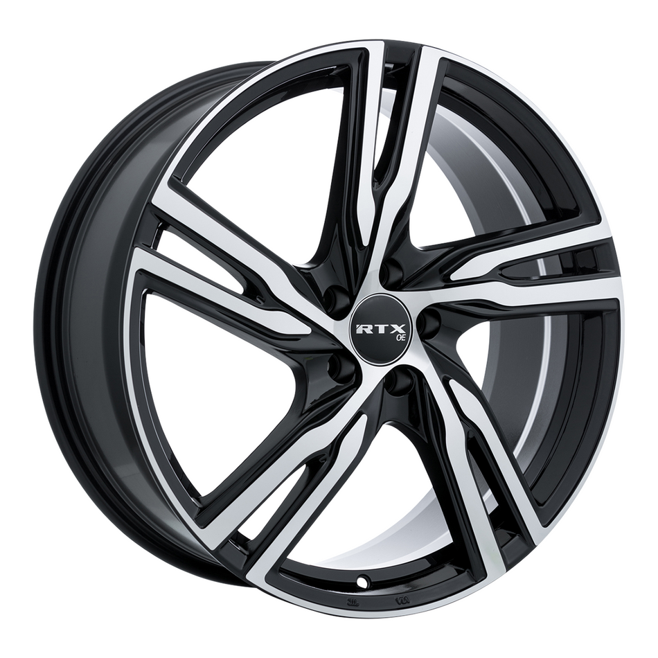 RTX Gothenburg – 20x8 – 5x108 – ET45 – Noir lustré machiné