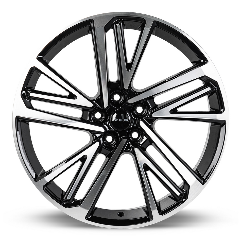 RTX Knight – 19x8 – 5x114.3 – ET45 – Noir lustré machiné