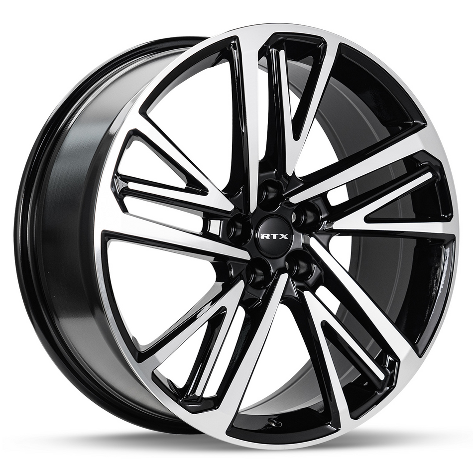 RTX Knight – 20x8.5 – 5x114.3 – ET40 – Noir lustré machiné