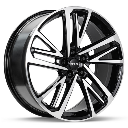 RTX Knight – 19x8 – 5x114.3 – ET45 – Noir lustré machiné