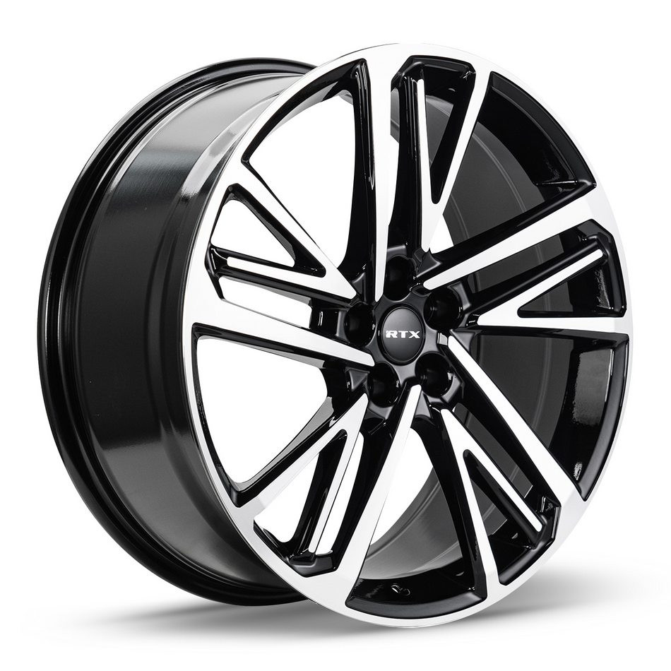 RTX Knight – 16x7 – 5x114.3 – ET40 – Noir lustré machiné