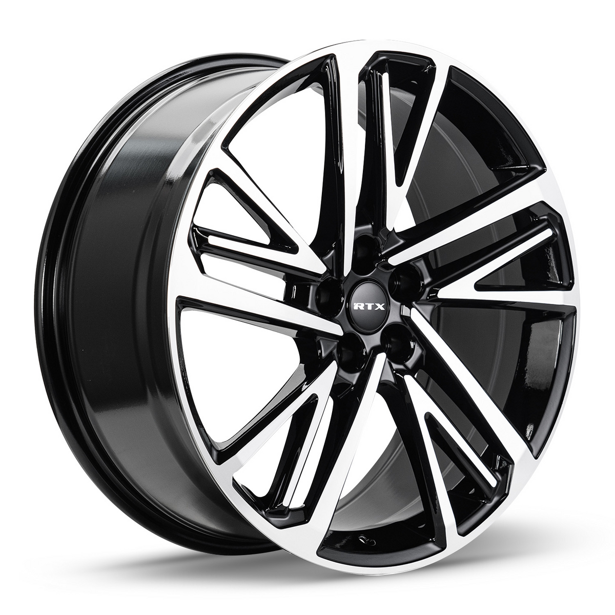 RTX Knight – 17x7.5 – 5x114.3 – ET40 – Noir lustré machiné