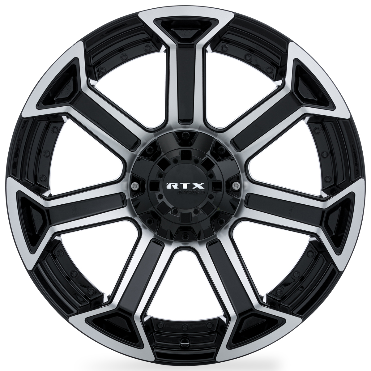 RTX Peak – 20x9 – 6x135/139.7 – ET0 – Noir lustré machiné
