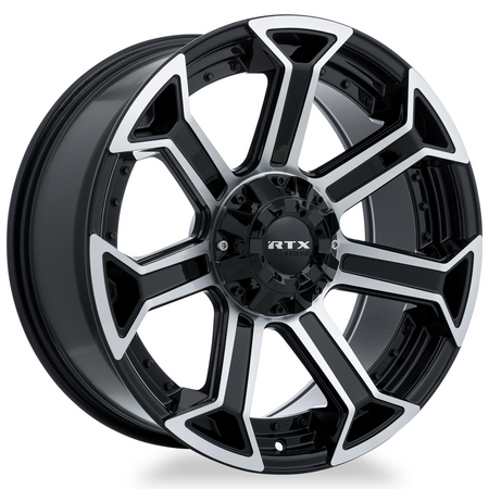 RTX Peak – 18x9 – 6x135/139.7 – ET0 – Noir lustré machiné