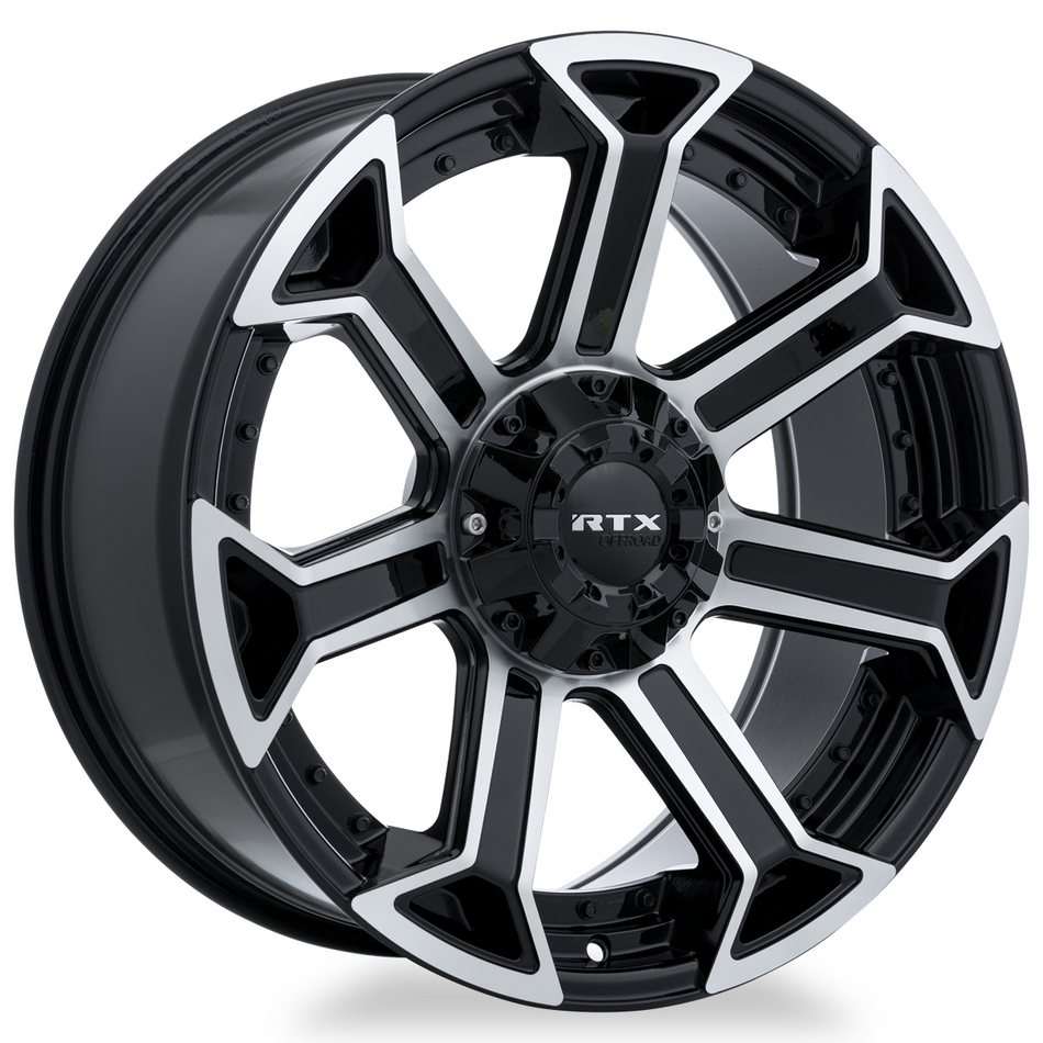 RTX Peak – 18x9 – 6x135/139.7 – ET0 – Noir lustré machiné