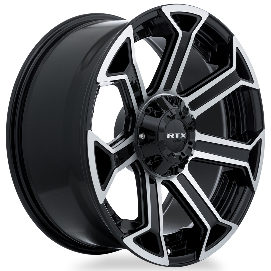 RTX Peak – 18x9 – 6x135/139.7 – ET0 – Noir lustré machiné