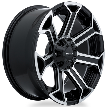RTX Peak – 20x9 – 6x135/139.7 – ET0 – Noir lustré machiné