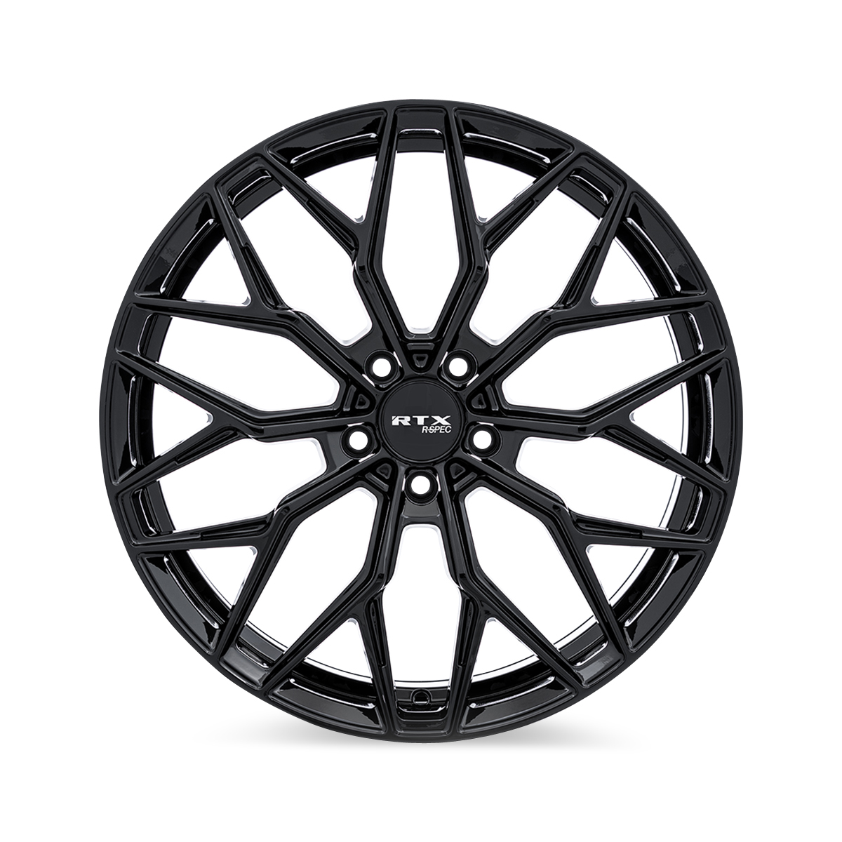 RTX RS02 – 20x8.5 – 5x114.3 – ET38 – Noir lustré