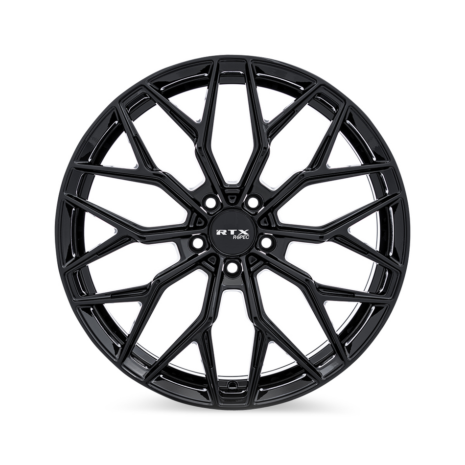 RTX RS02 – 20x8.5 – 5x114.3 – ET38 – Noir lustré