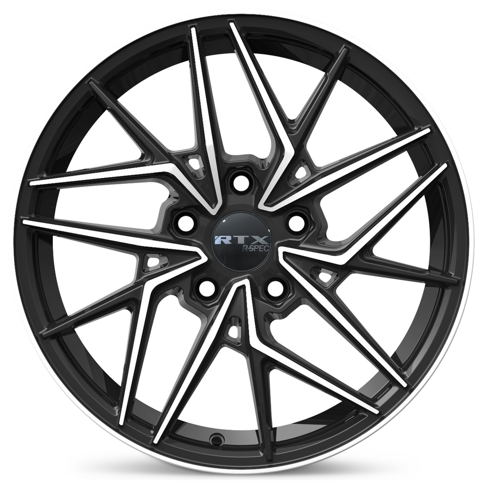 RTX RS11 – 20x8.5 – 5x114.3 – ET38 – Noir lustré machiné