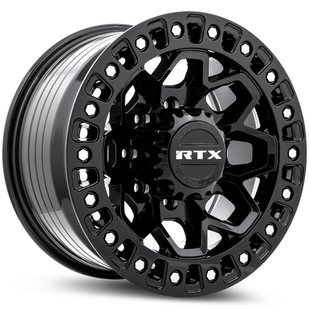 RTX Zion – 18x9 – 8x165.1 – ET20 – Noir lustré rivets machiné