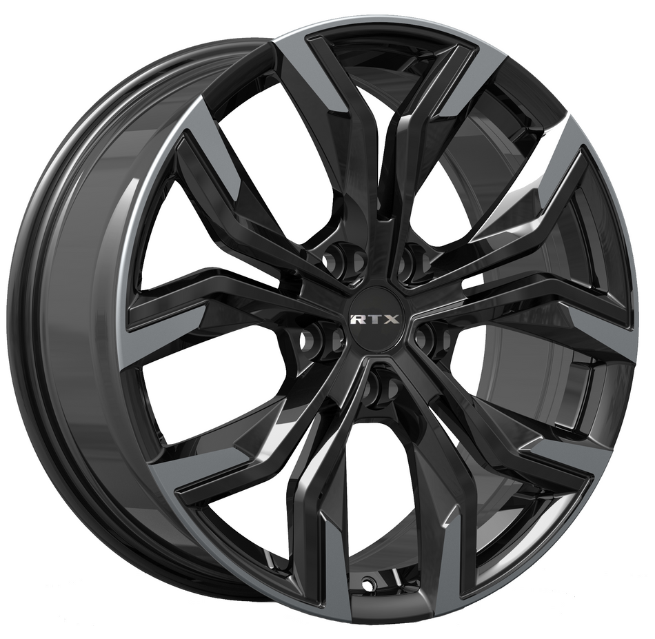 RTX Venom – 19x8 – 5x114.3 – ET38 – Noir lustré machiné